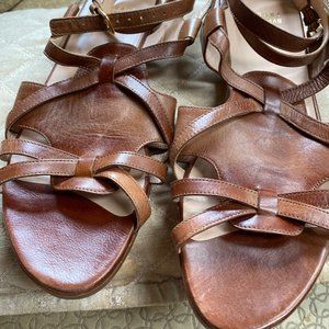 Stuart Weitzman ankle wrap sandals size 8./5